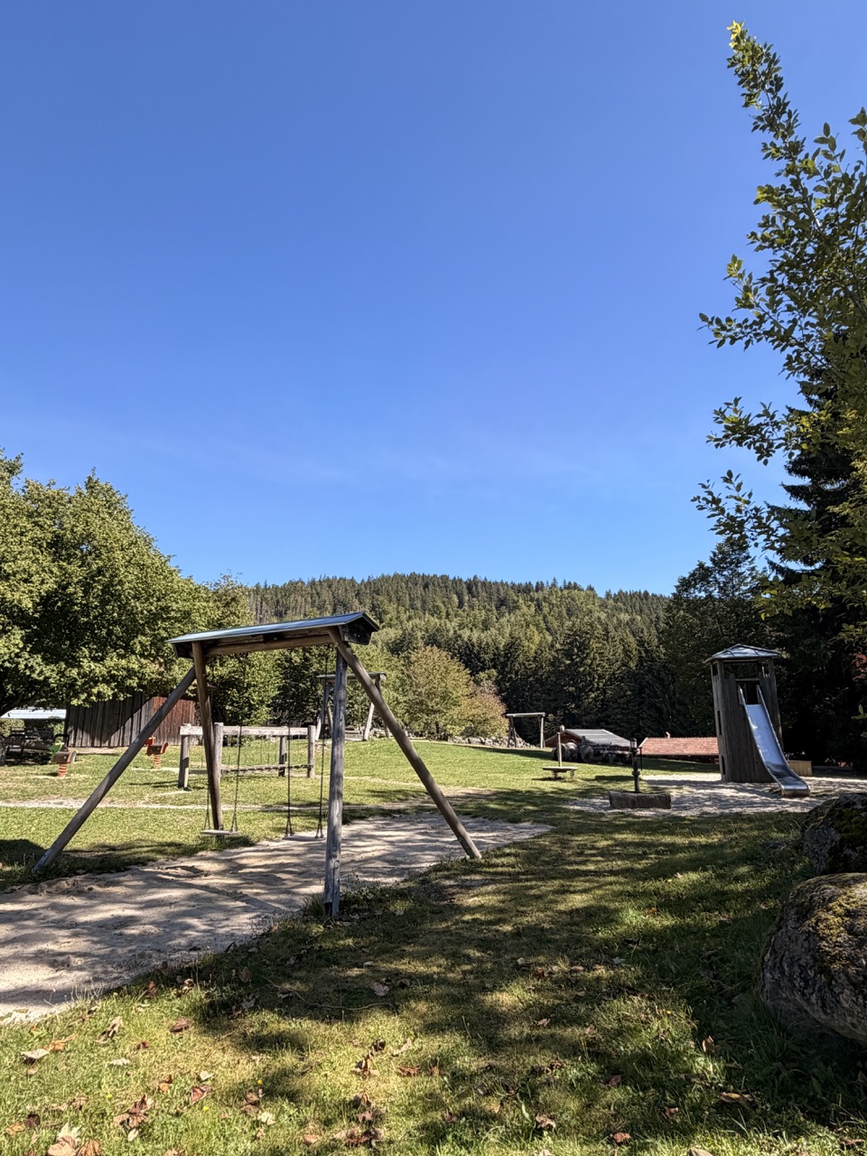 Großer Abenteuerspielplatz im Freilichtmuseum Finsterau